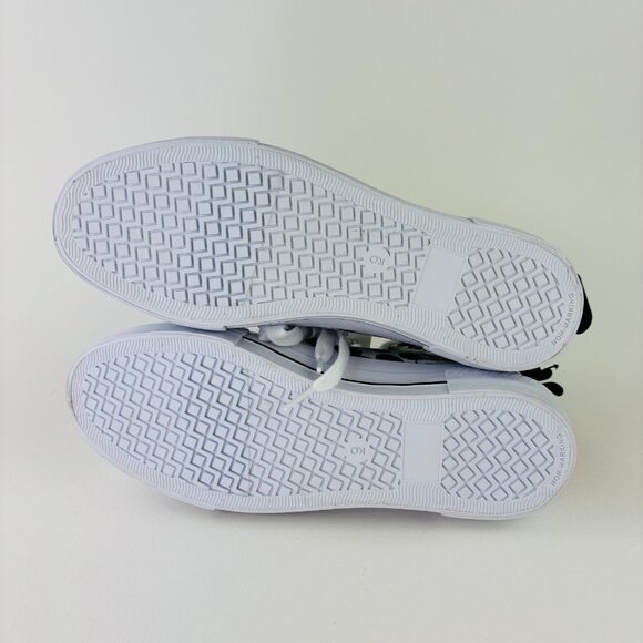 Disney Women's Mickey Mouse High-Top Lace-Up Sneakers Size 9 Black White NWT - Picture 6 of 9